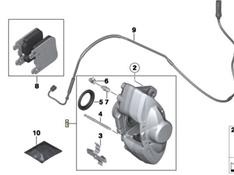 宝马428I刹车分泵