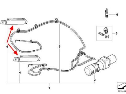 宝马迷你敞篷撑杆